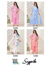 Sypik By Blue Hills Rayon Thread Work Kurti With Bottom Dupatta 